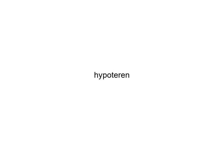 hypoteren