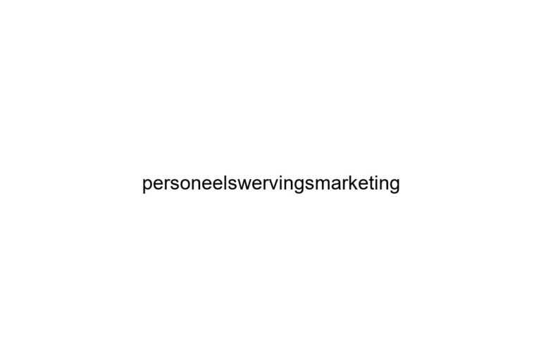 personeelswervingsmarketing