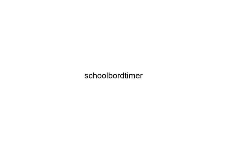 schoolbordtimer