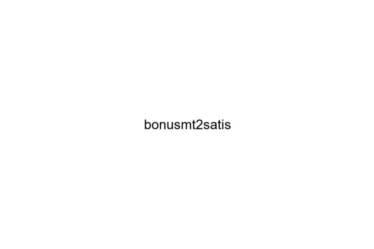bonusmt2satis