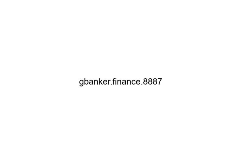 gbanker finance 8887