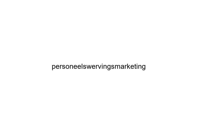 personeelswervingsmarketing