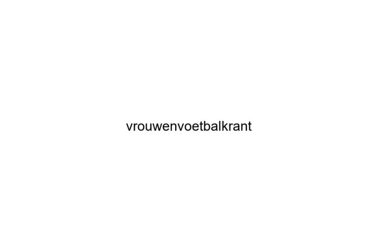 vrouwenvoetbalkrant