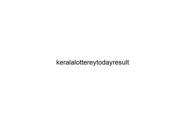keralalottereytodayresult