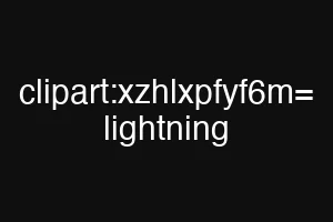 clipart:xzhlxpfyf6m= lightning
