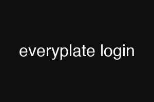everyplate login